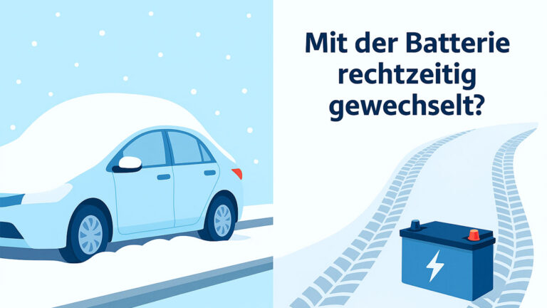 Mit der Batterie rechtzeitig gewechselt?