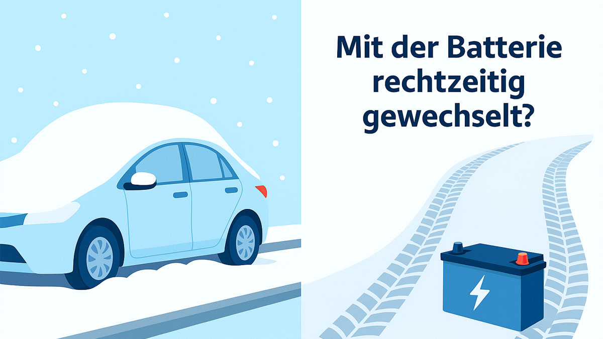 Mit der Batterie rechtzeitig gewechselt?