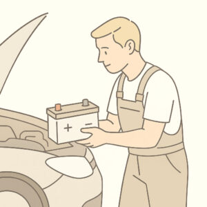 Autobatterie-Wechsel vor Ort in Ditzingen