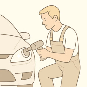 Professionelle Scheinwerfer-Politur. Service in Ditzingen, Stuttgart und Ludwigsburg.