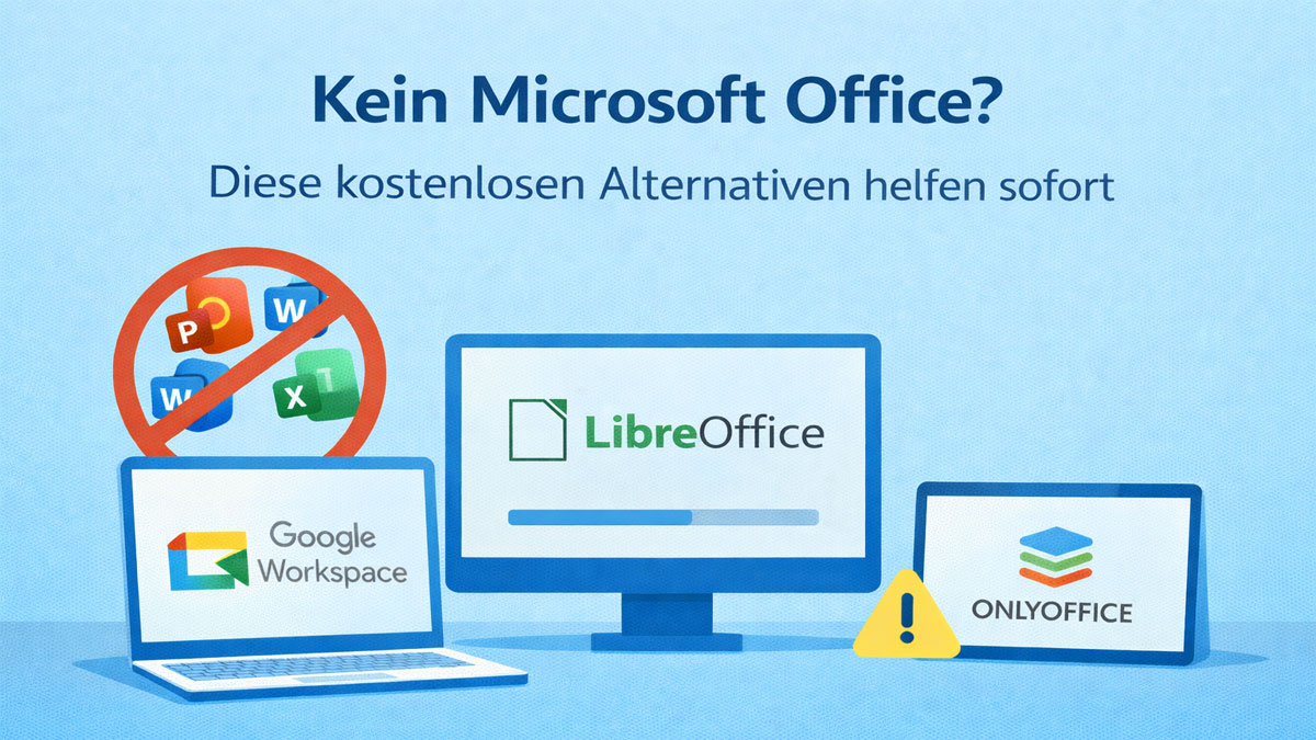 Kein Microsoft Office? Kostenlose Alternativen im Überblick