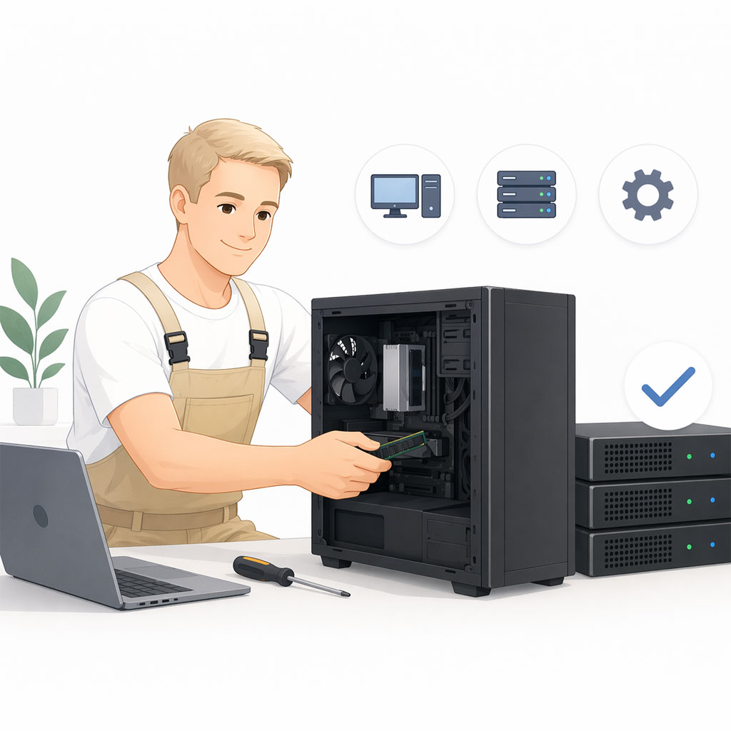 C- & Server Aufbau und Einrichtung in Ditzingen | AllesKlarService